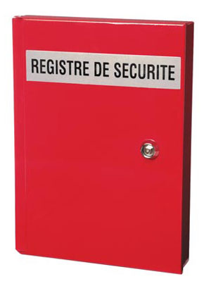 Armoire pour registre de sécurité